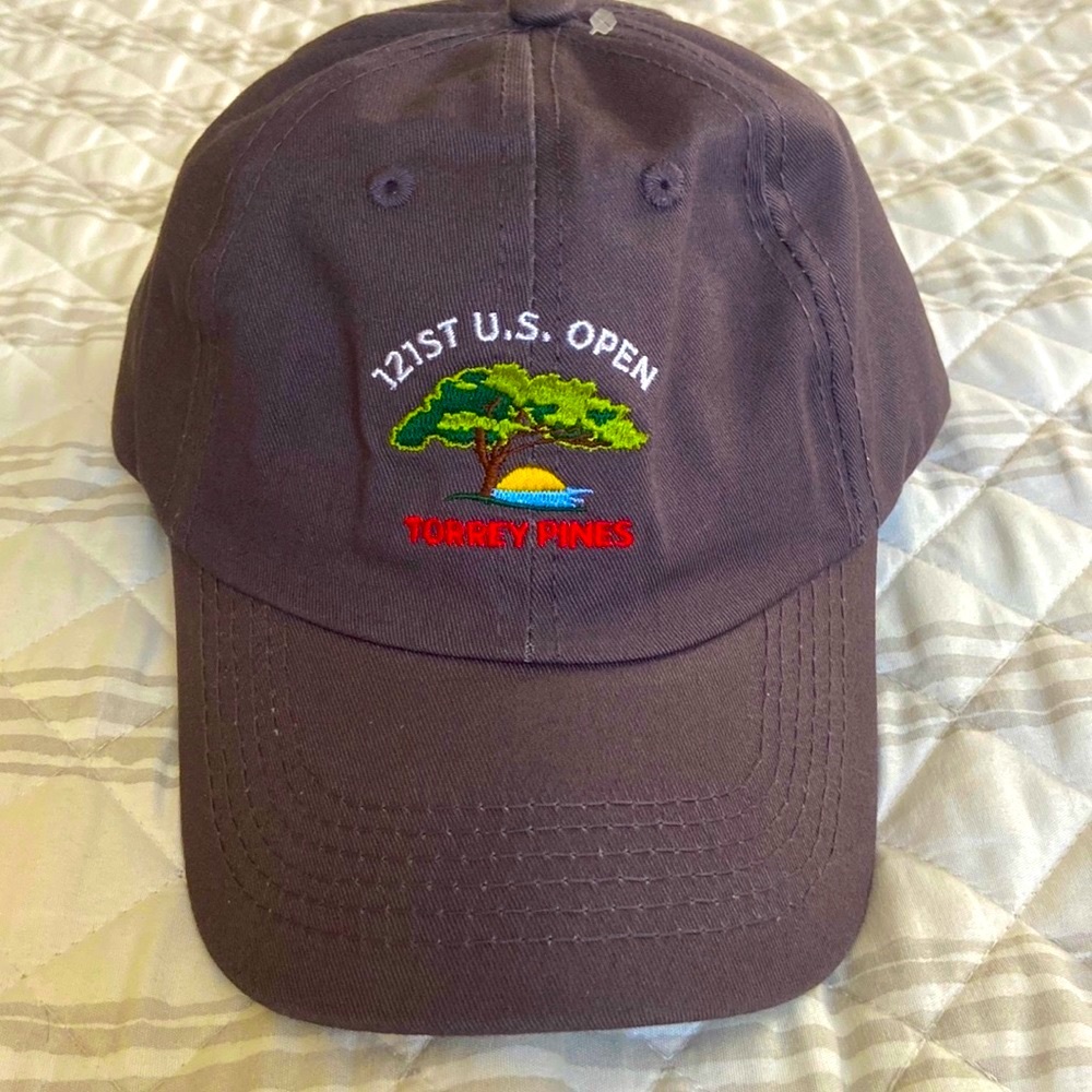 NEW Mens Torrey Pines 121st U.S. Open Golf Hat USGA Member adjustable fit